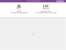 Tablet Screenshot of jkomsf.com